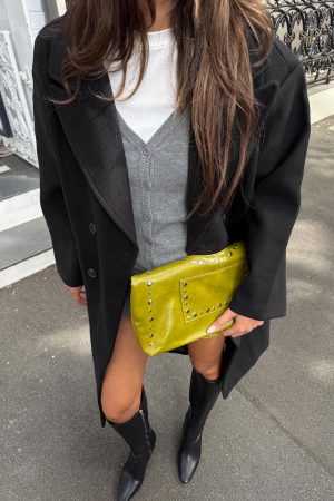 Inferno Longline Coat Black