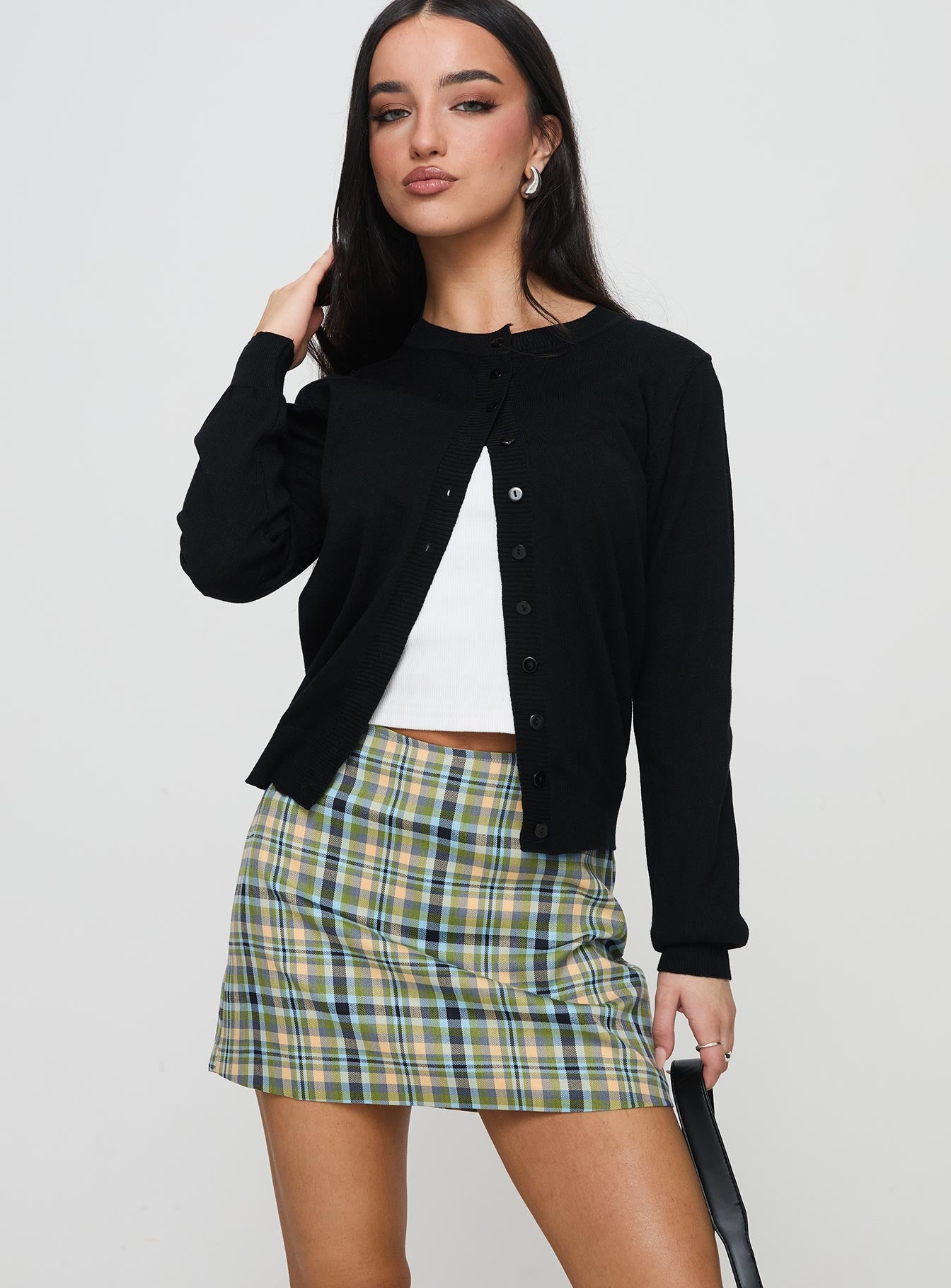 Jacklin Mini Skirt Multi Check - Image 2