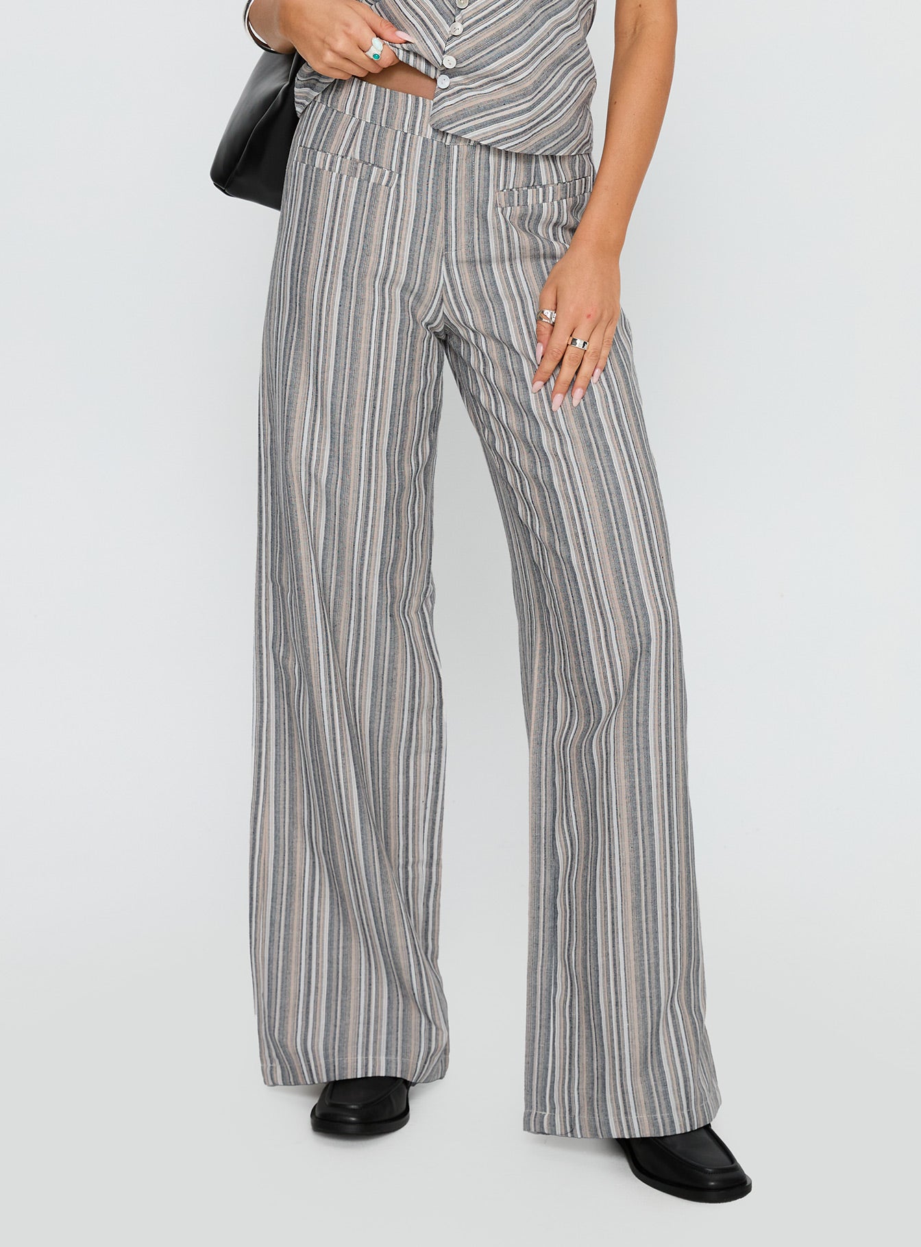 Lunelle Pants Multi Stripe - Image 2