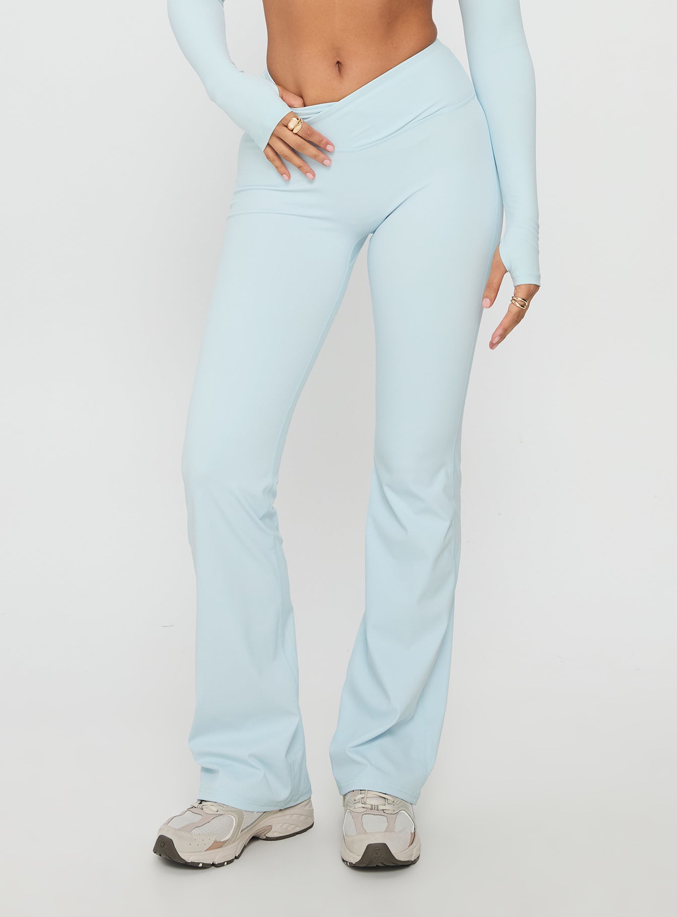 Sunday Session Active Flare Leg Pant Blue - Image 2