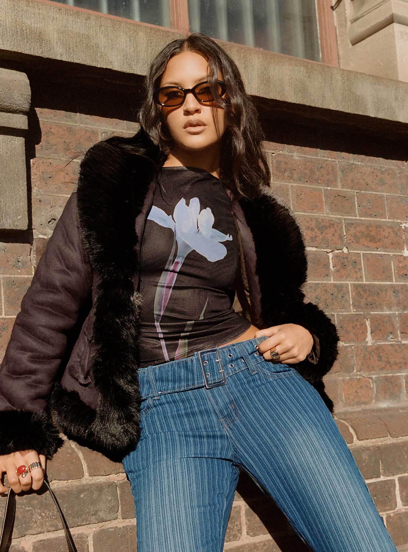 Graciel Penny Lane Jacket Chocolate - Image 8
