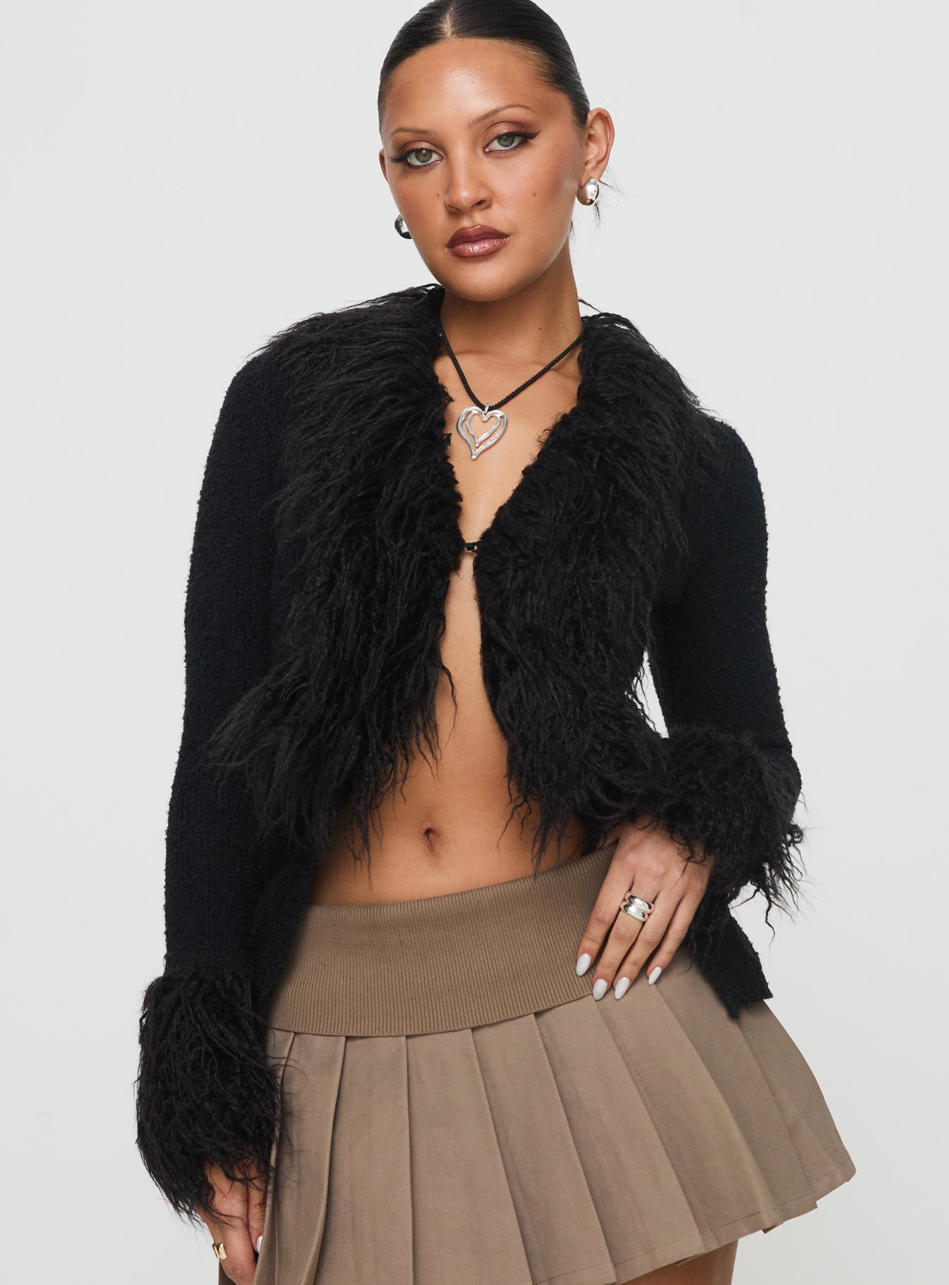Sistine Cardigan Black - Image 2