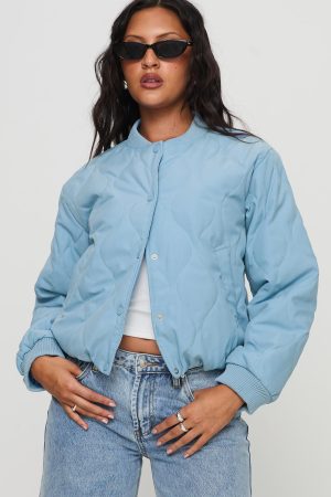 Qwynne Quilted Jacket Blue