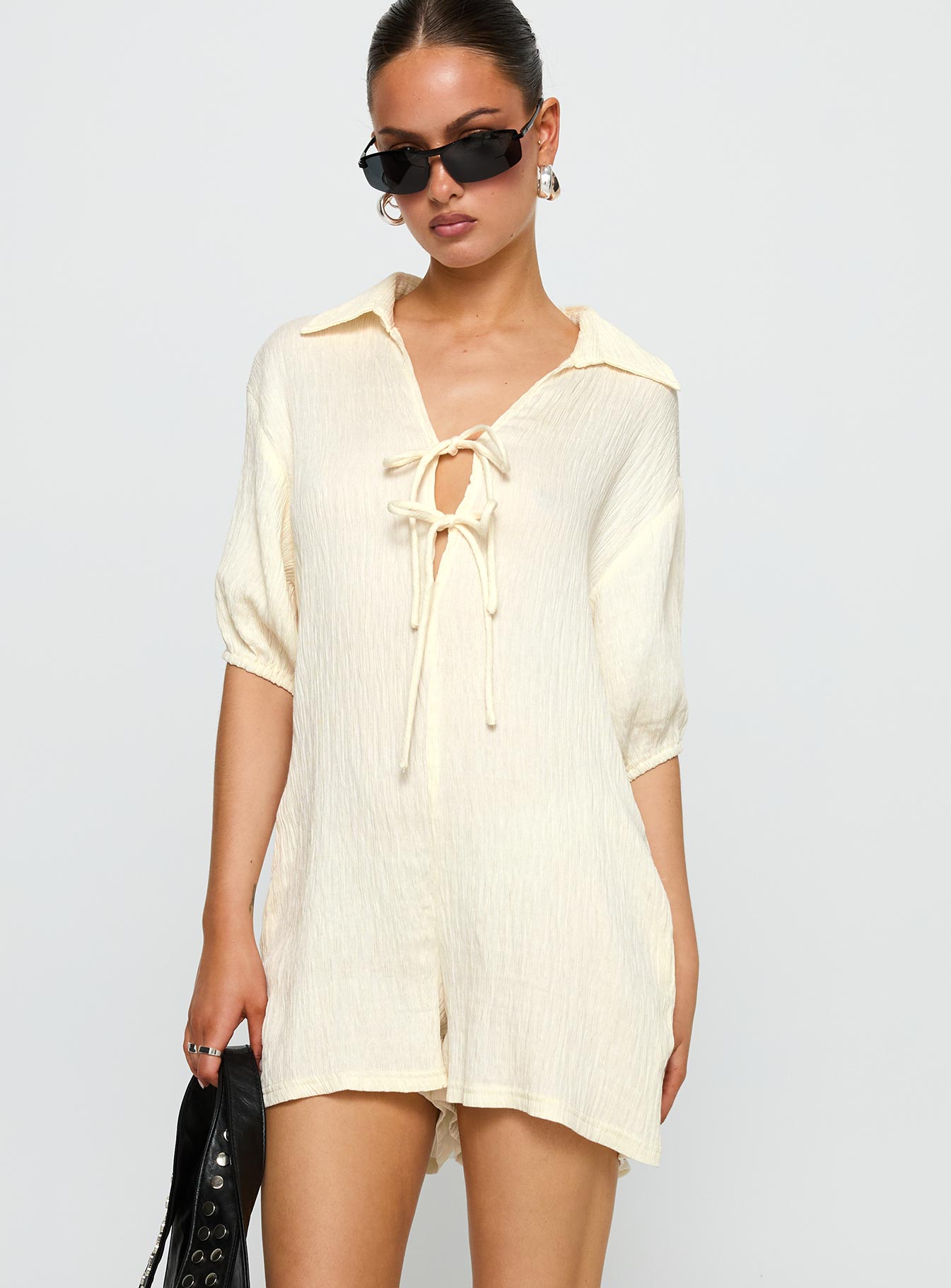 Power Move Romper Beige - Image 2