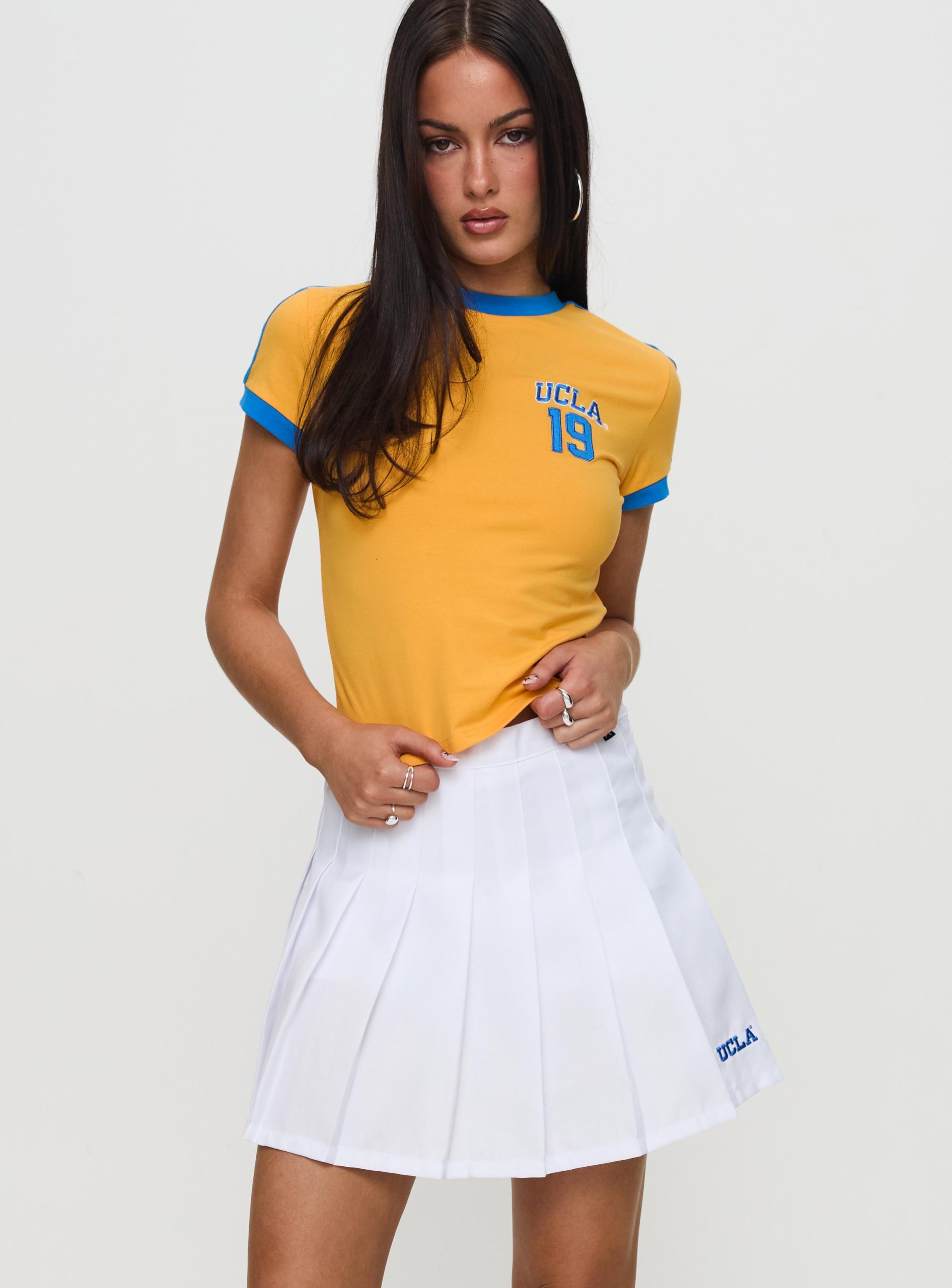 UCLA Tennis Skort White - Image 2