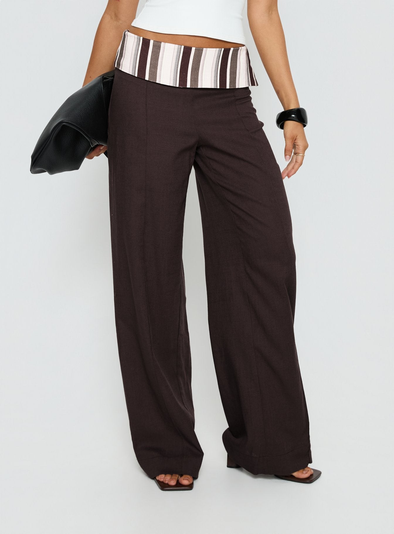 Quenlin Folded Straight Leg Pant Multi - Image 2