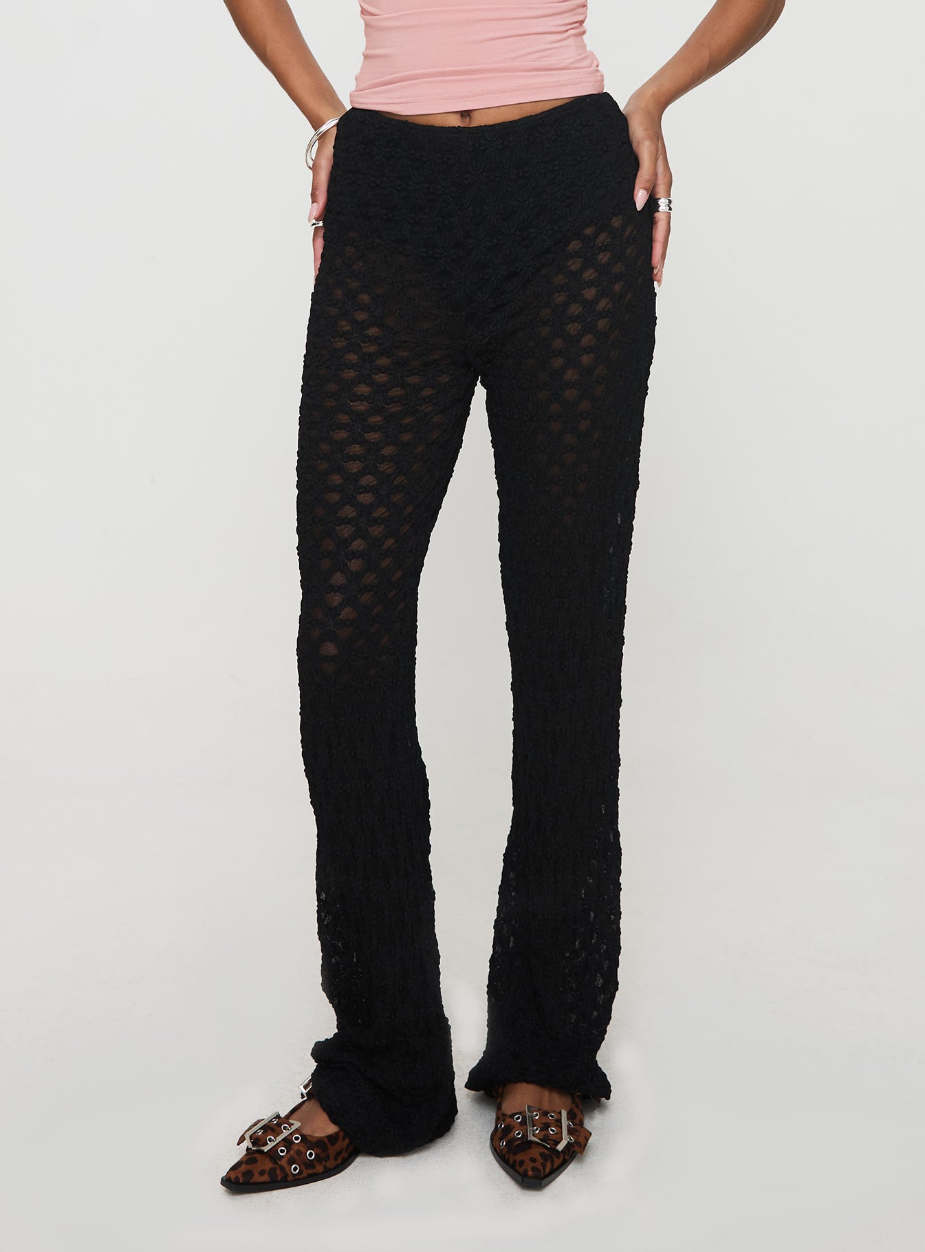 Call It What You Want Mesh Pants Black - Image 2