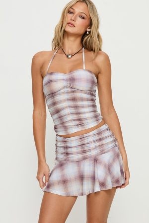 Arlena Ruched Skort Multi