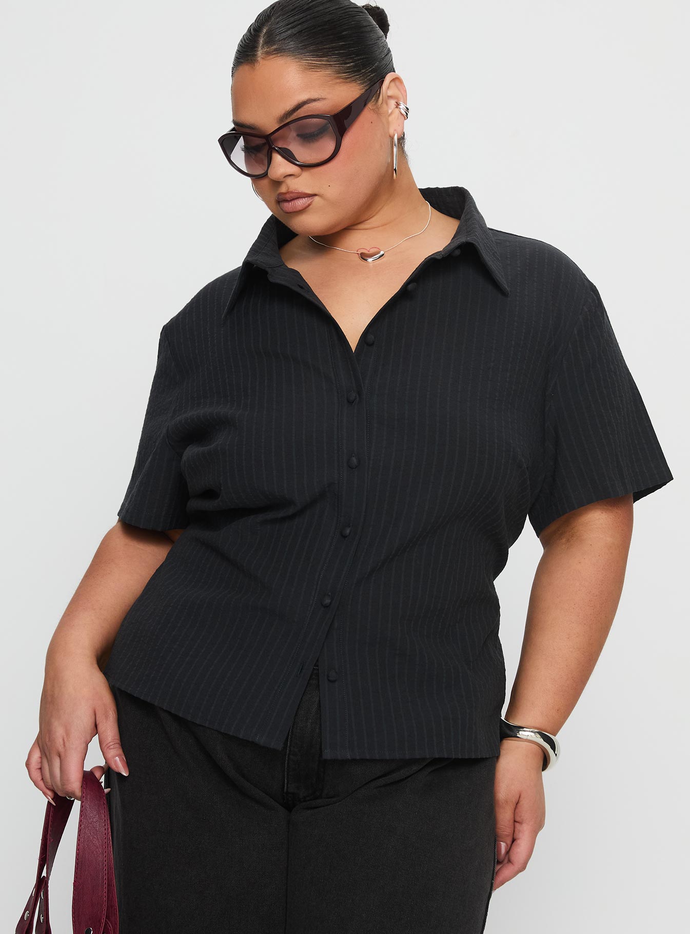 Arnica Top Black Stripe Curve - Image 2