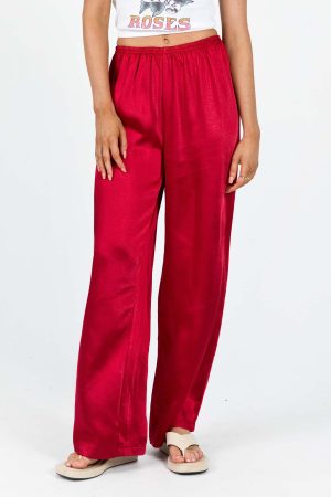 Nixie Pants Red