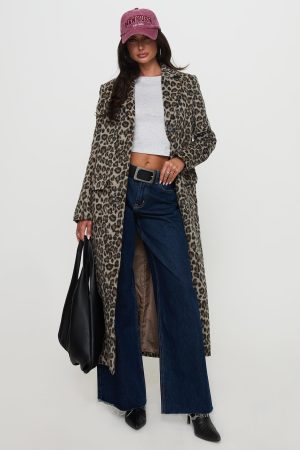 Cosmo Please Coat Leopard