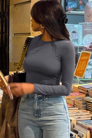 Arnim Long Sleeve Top Grey