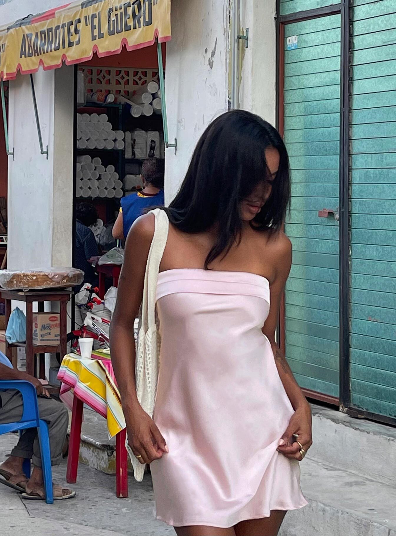 Phillipa Mini Dress Pink Petite - Image 7