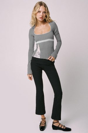 Everyday Flared Pants Black