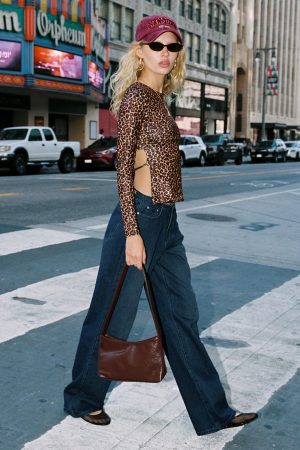 California King Mid Rise Straight Leg Jeans Dark Blue