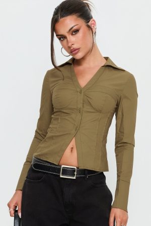 Zifa Shirt Khaki