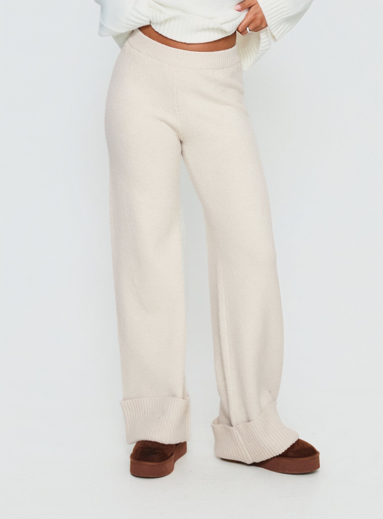 Shinead Cuffed Pants White - Image 2