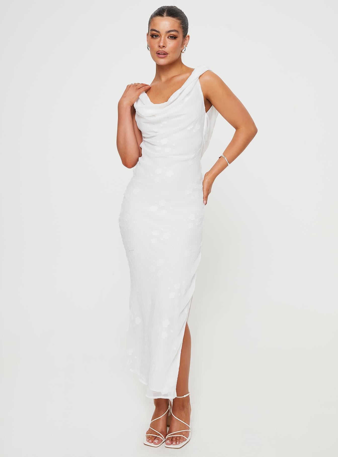Contessa Maxi Dress White - Image 2