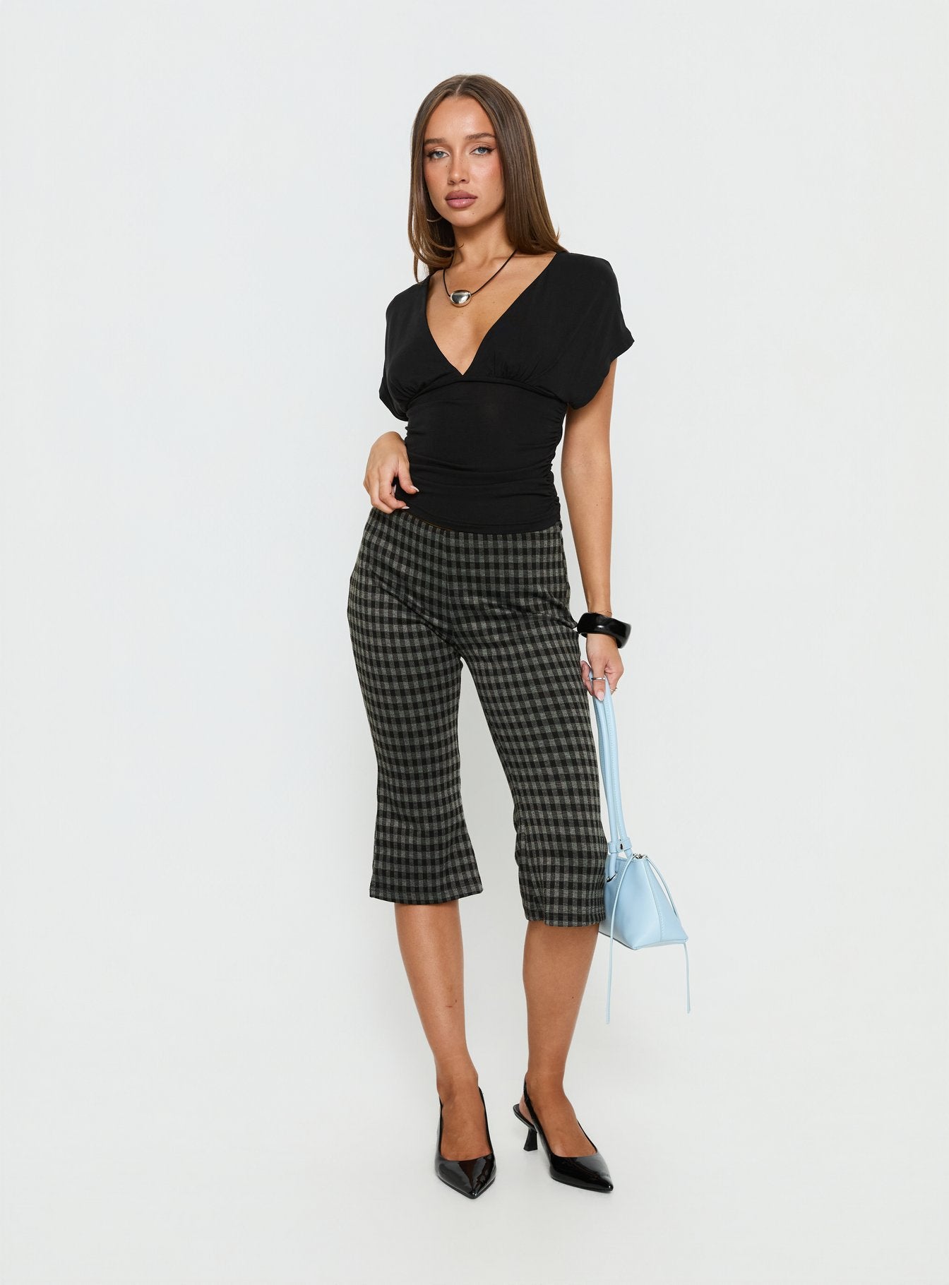 Lights Are Off Capri Pants Multi - Image 2