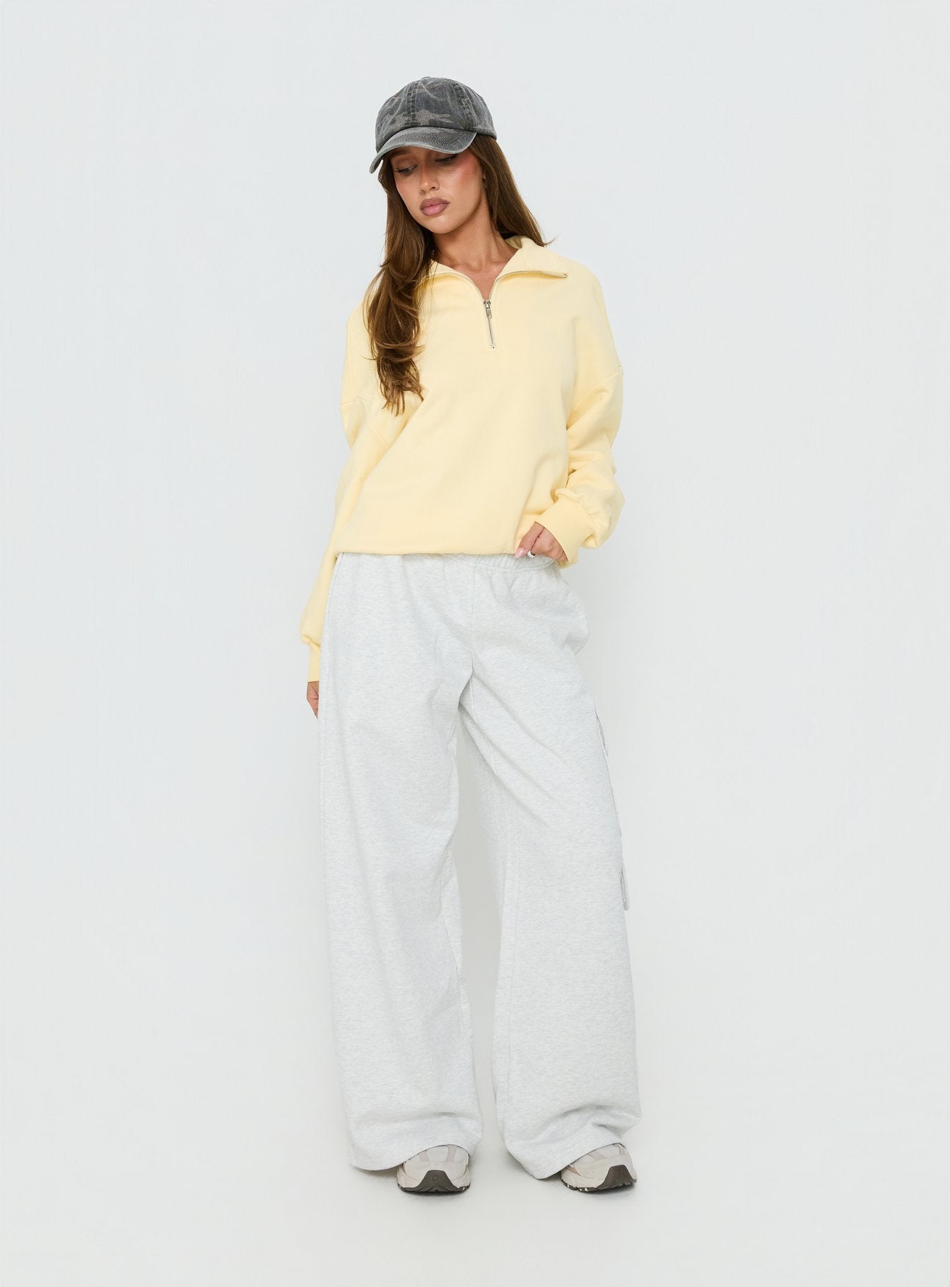 Rozanna 1/4 Zip Jumper Butter - Image 2