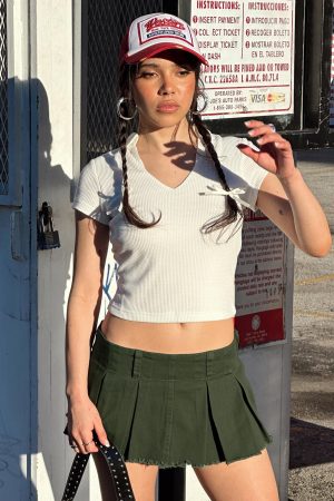 Allure 90's Mini Skort Olive