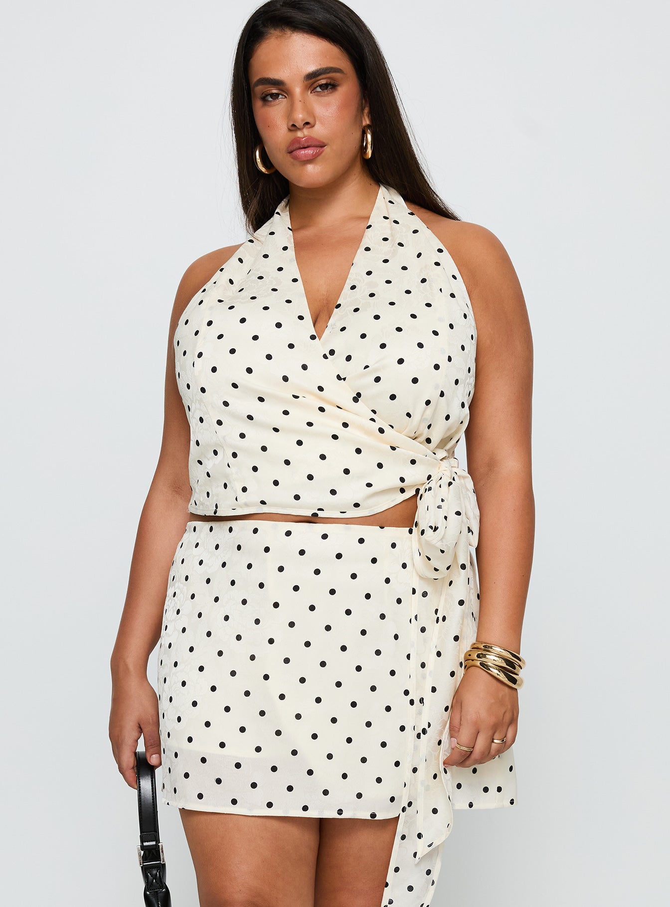 Beffanie Halter Wrap Set Polka Dot Curve - Image 2