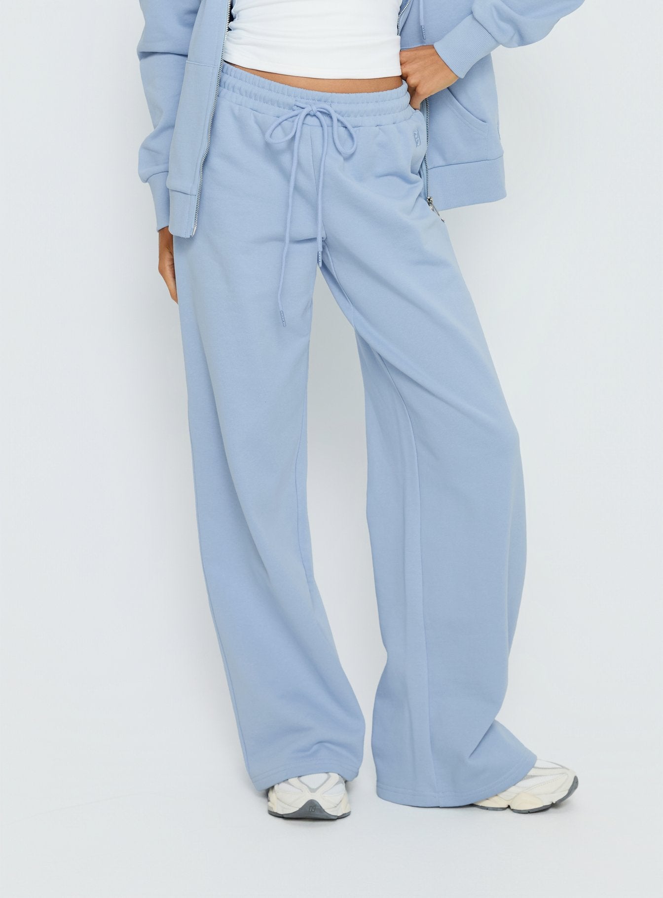 All Day Straight Leg Sweatpants Icy Blue - Image 2