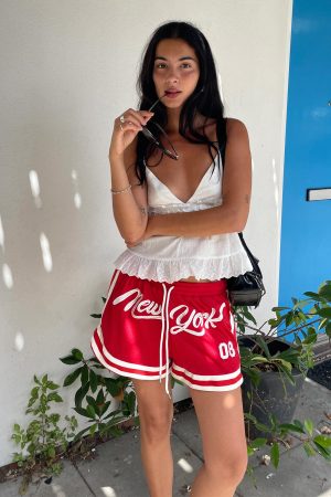 Ny Trackstar Shorts Red