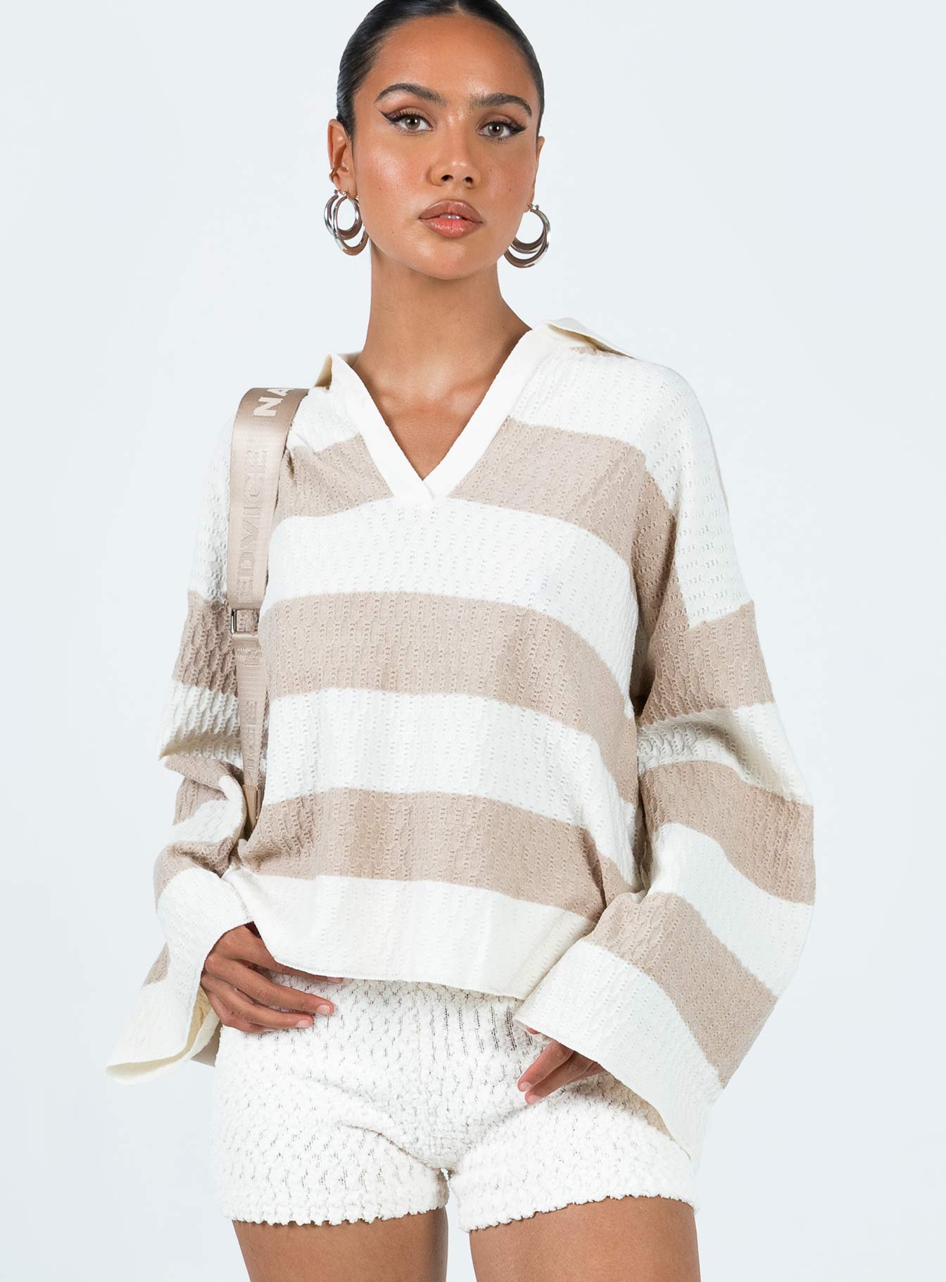 Rick Sweater White/Beige - Image 2