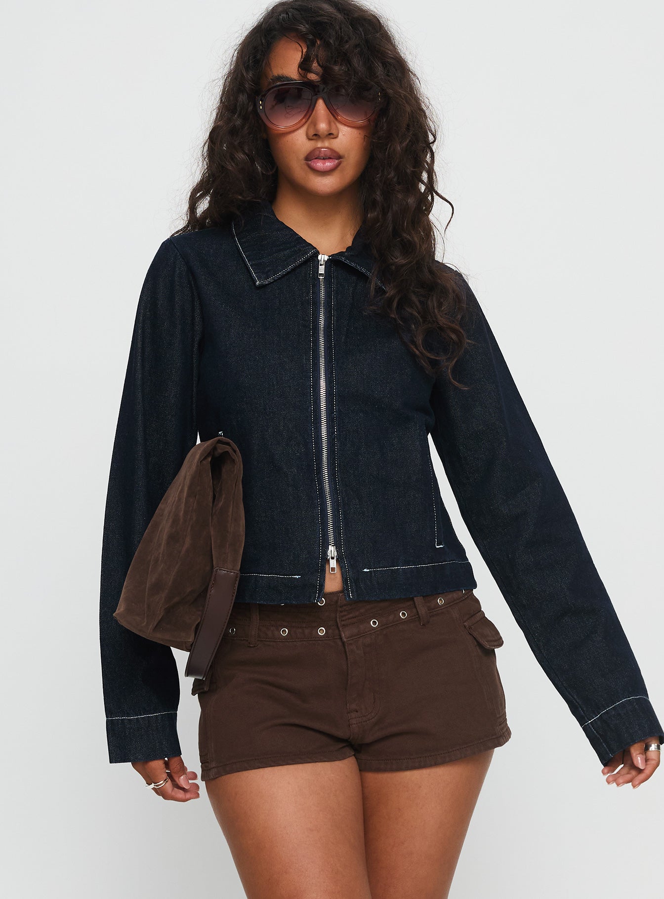 Yuritzi Denim Jacket Indigo - Image 2