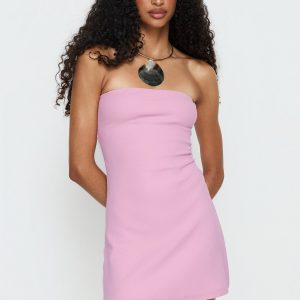 Baseline Strapless Mini Dress Pink