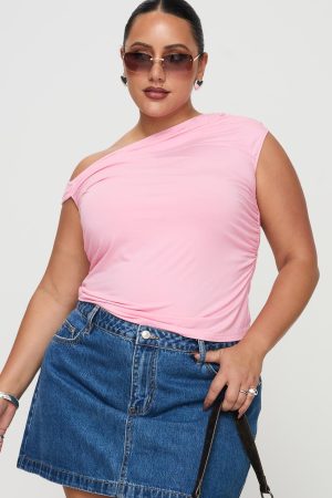 Beller Top Pink Curve