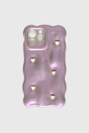 Hit Different iPhone Case Purple