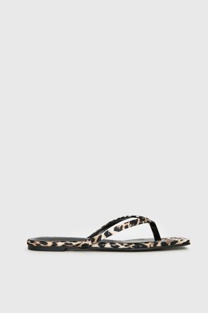 Billini Tove Sandals Leopard Satin