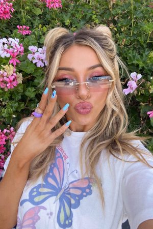 Indi Sunglasses Blue Ombre