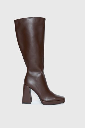 Montgomery Boots Matte Brown