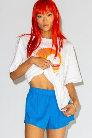 Beach House Shorts Monday Blue