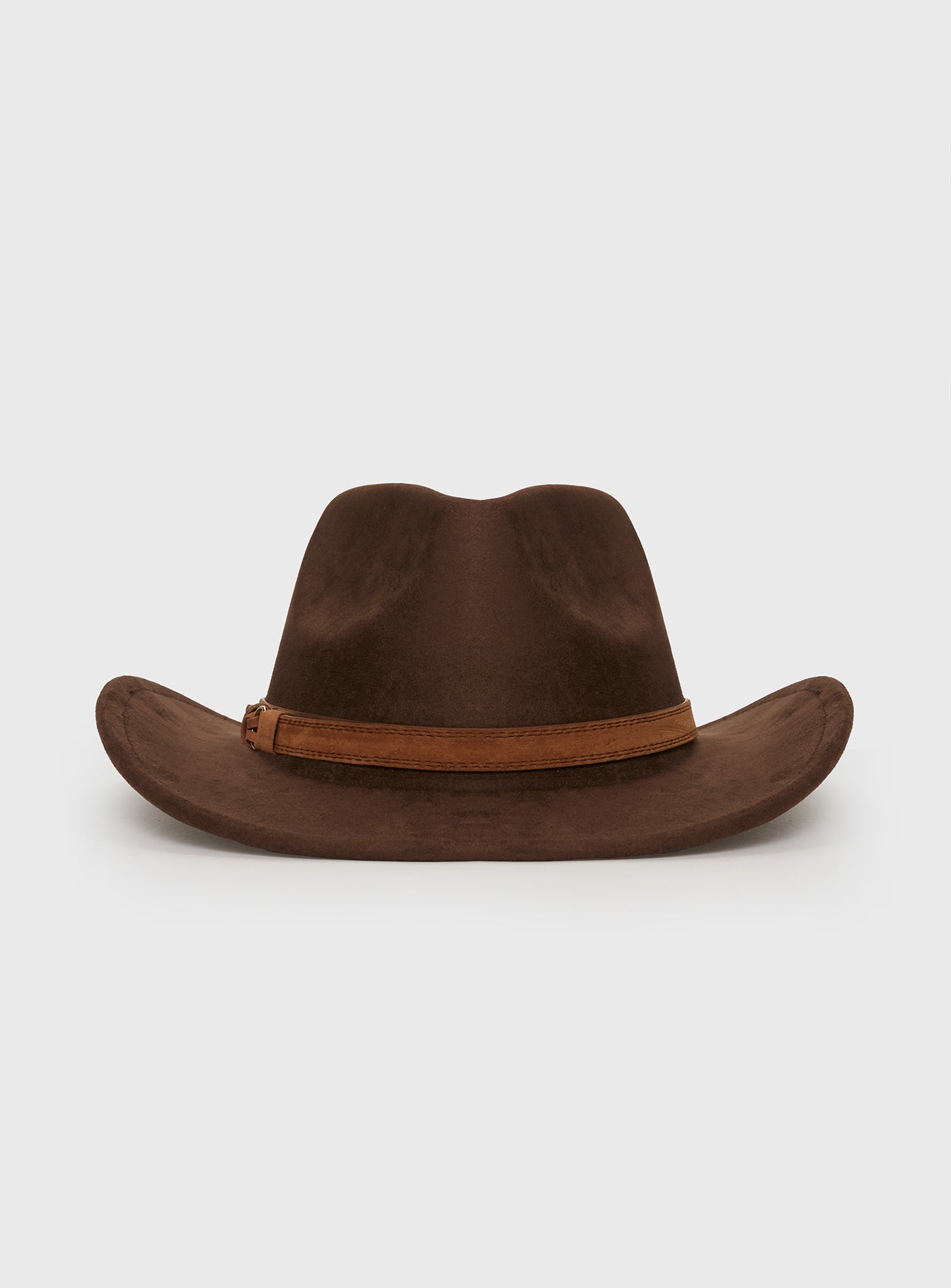 Country Girl Cowboy Hat Brown - Image 2