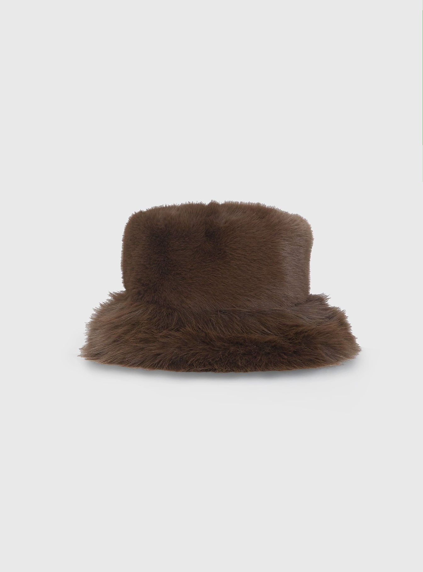Avaah Fluffy Hat Taupe - Image 2