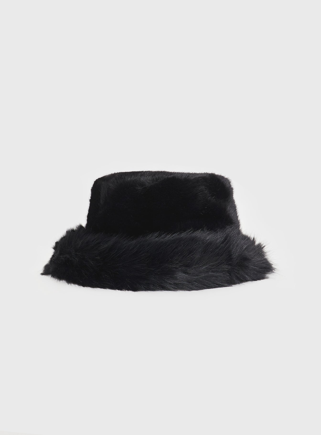Avaah Fluffy Hat Black - Image 2