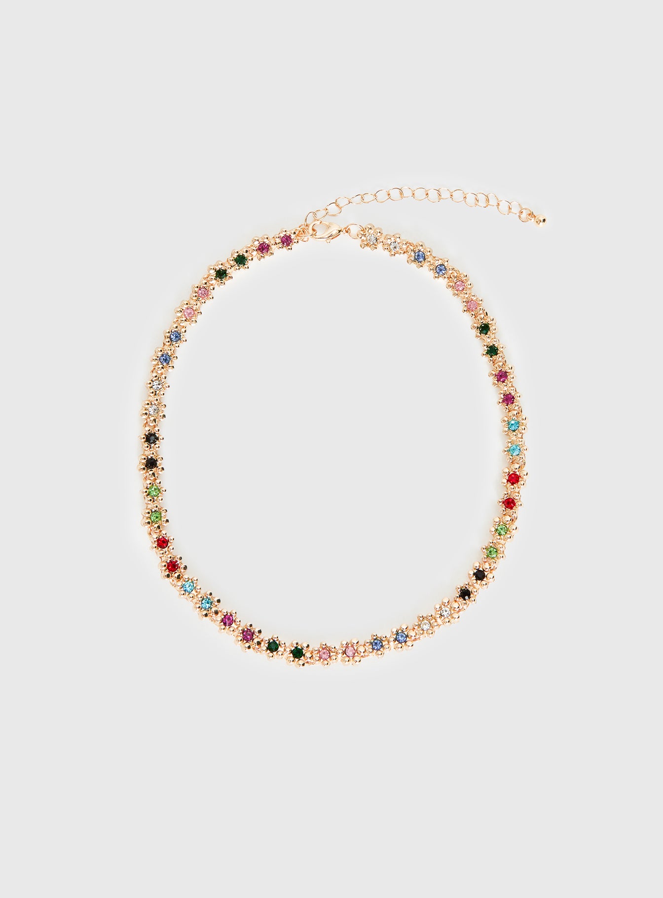 Fever Kiss Gemstone Necklace Gold - Image 2