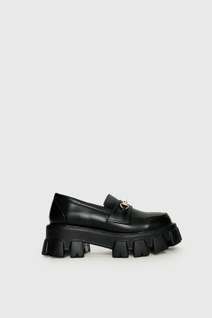 Penny Lane Loafers Black