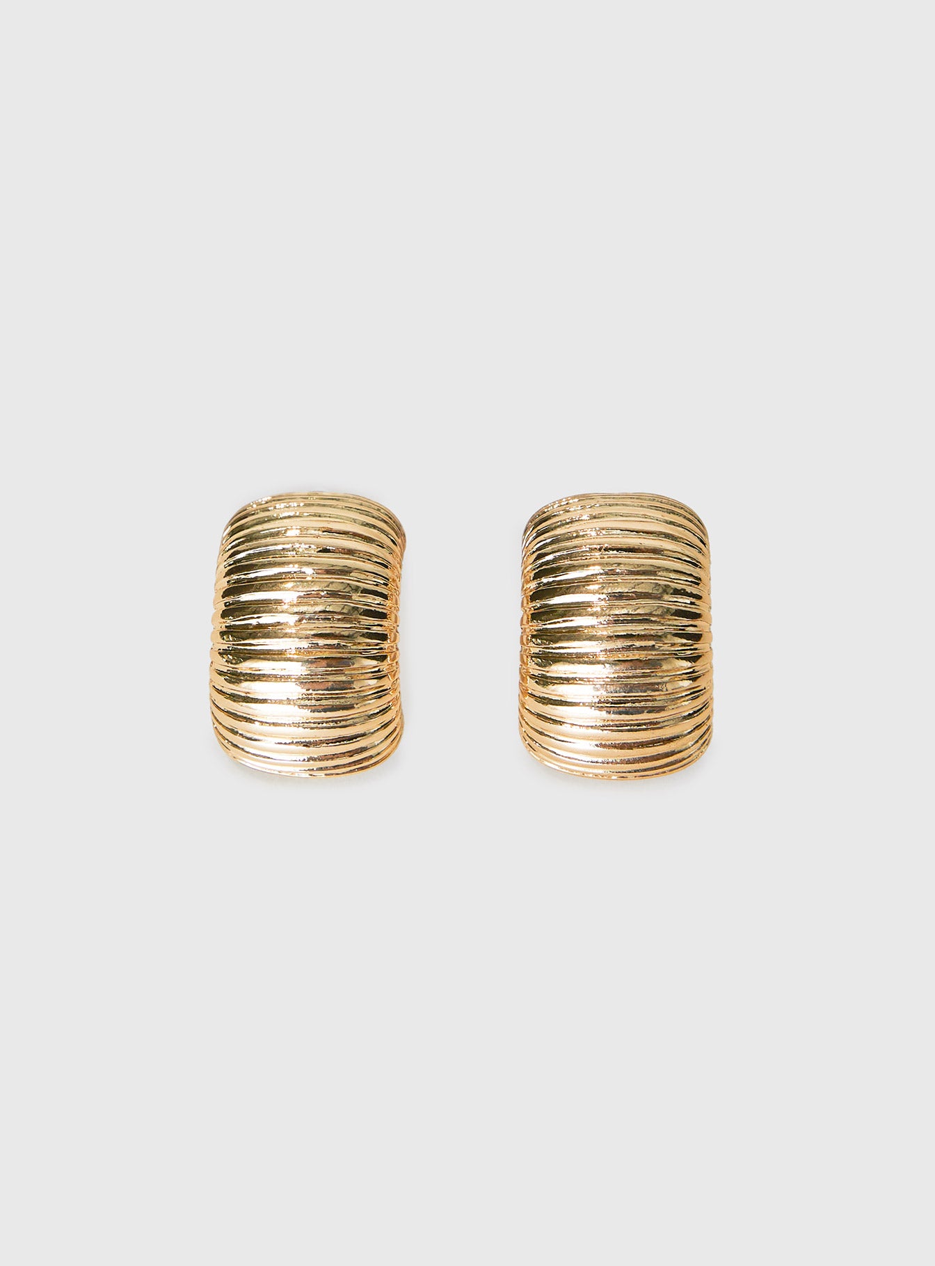 Georgette Earrings Gold - Image 2