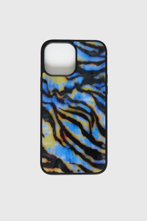 Jontee iPhone Case Blue Zebra