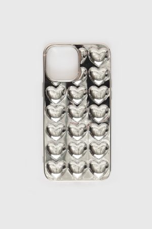Alexina iPhone Case Silver