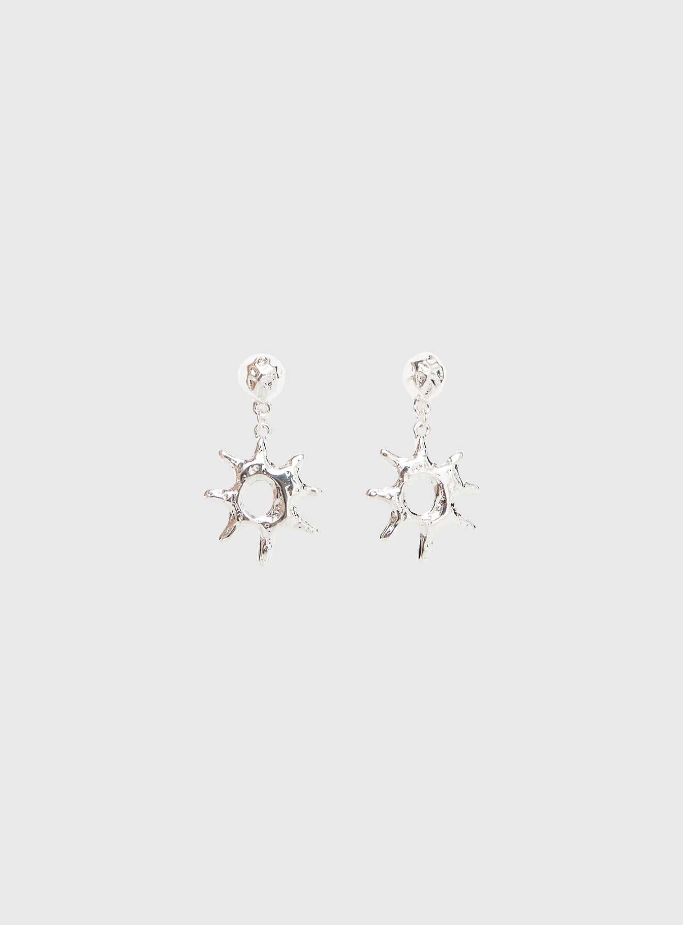 Vaylen Earrings Silver - Image 2