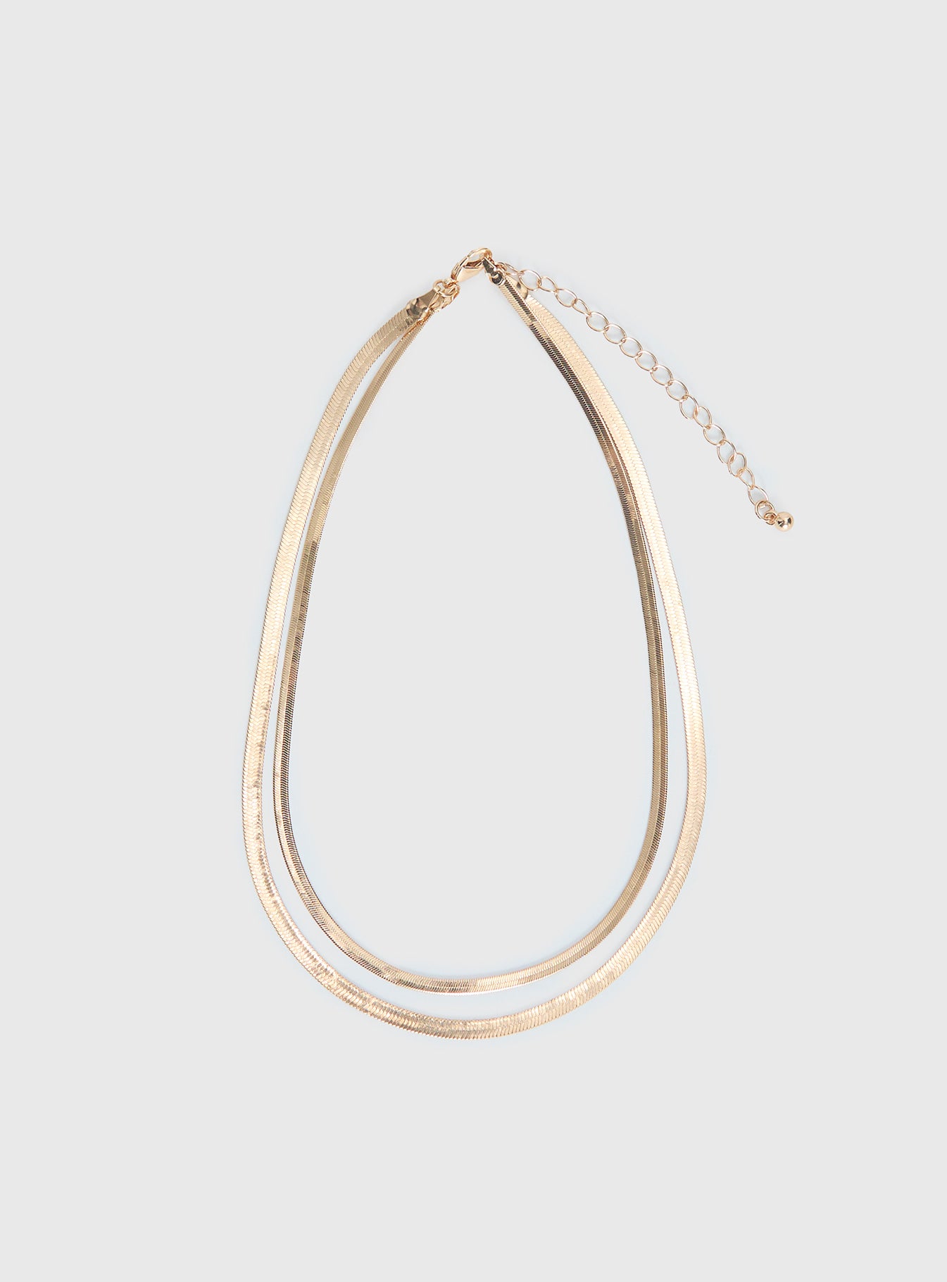 Follow Emotions Layered Necklace Gold - Image 2