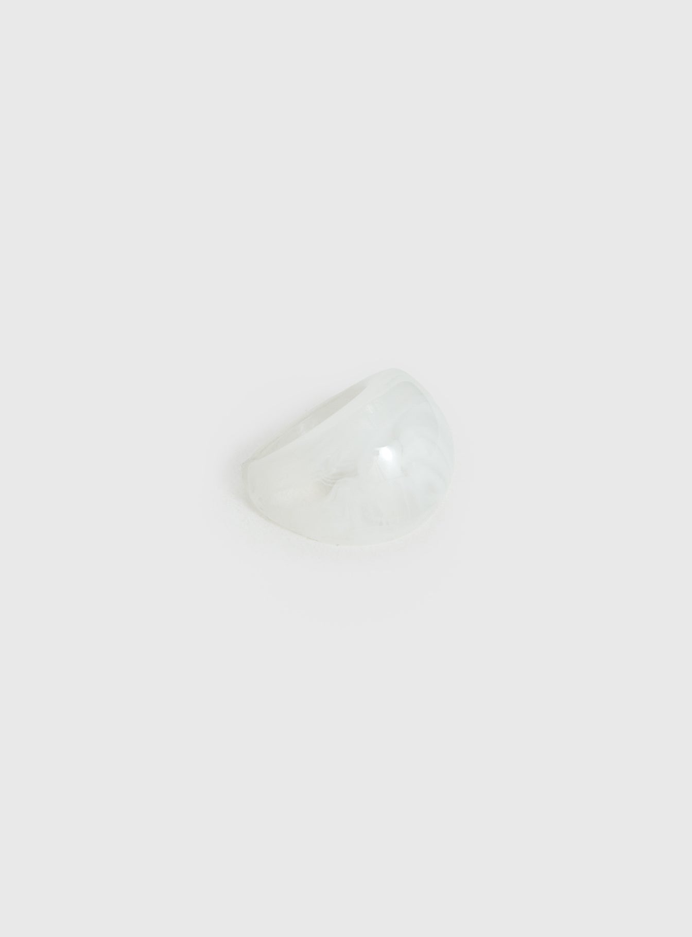 Britley Resin Ring Clear - Image 2