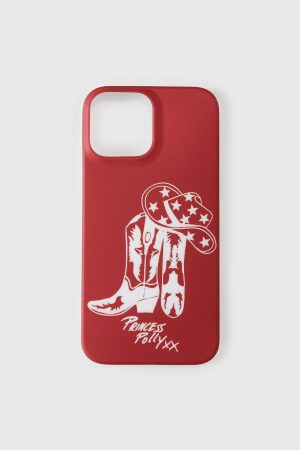 Cowboy Dreams iPhone Case Red