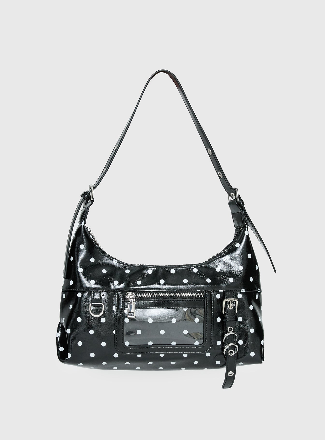 Fabray Cargo Bag Black Polka Dot - Image 2